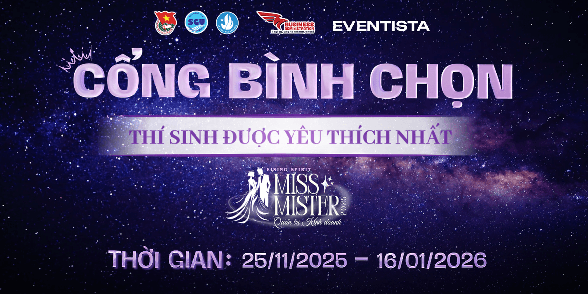 Miss & Mister Quản Trị Kinh Doanh 2025