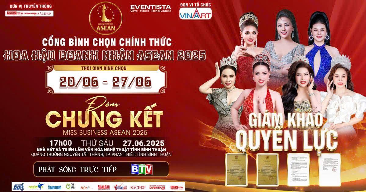 Miss Business ASEAN – Hoa hậu Doanh nhân ASEAN 2025