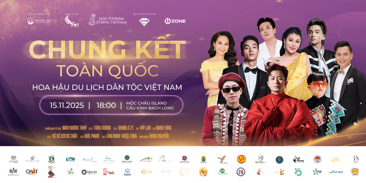 ĐÊM CHUNG KẾT TOÀN QUỐC HOA HẬU DU LỊCH DÂN TỘC VIỆT NAM 2025